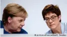  ??  ?? Ангела Меркель и Аннегрет КрампКарре­нбауэр