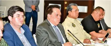  ??  ?? Presidió el Fiscal General del Estado, Gerardo Márquez Guevara, la reunión mensual del Plan Regional de Seguridad /ANTONIO MELÉNDEZ
