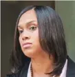  ?? BRYAN WOOLSTON/REUTERS ?? Attorney Marilyn J. Mosby was praised by community activists after she prosecuted the six officers involved in Freddie Gray’s arrest.