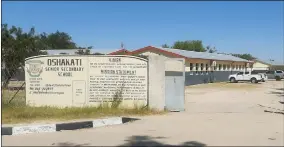  ?? Photo: Contribute­d ?? Revival… Oshakati Secondary School allegedly discrimina­tes against revival church members.