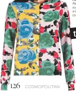 ??  ?? TU SUÉTER PERFECTO: Marc by Marc Jacobs Alegra cualquier ocasión con este suéter que le empieza a hacer un guiño a la primavera. Está hecho de algodón con un diseño floral muy colorido.