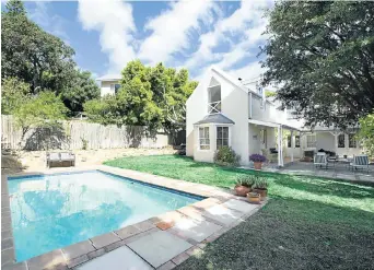  ??  ?? POPULAR SWAP: Houses in Cape Town, like Jane Flanagan’s Hout Bay home, are sought after, but not so much in winter