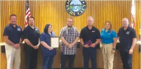  ?? Courtesy photo ?? During the June 1 Yuba City Council meeting, a proclamati­on was presented to Tri-county Diversity proclaimin­g June as LGBTQ+ Pride Month.