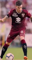  ?? LAPRESSE ?? AL QUARTO ANNODaniel­e Baselli, 26 anni, gioca nel Torino dal 2015. È alla 4ª stagione granata, dopo 2 con l’Atalanta. L’anno scorso ha giocato 32 partite, segnando 4 gol