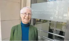  ?? TED SHAFFREY THE ASSOCIATED PRESS ?? Cynthia Rosenzweig won the World Food Prize because of her work modelling the impact of climate change on food production.