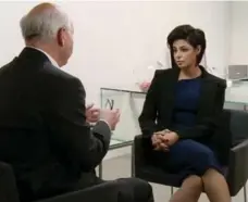  ?? CBC ?? Marie Henein spoke with Peter Mansbridge on The National Tuesday night.