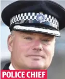  ??  ?? POLICE CHIEF Under pressure: Mike Veale