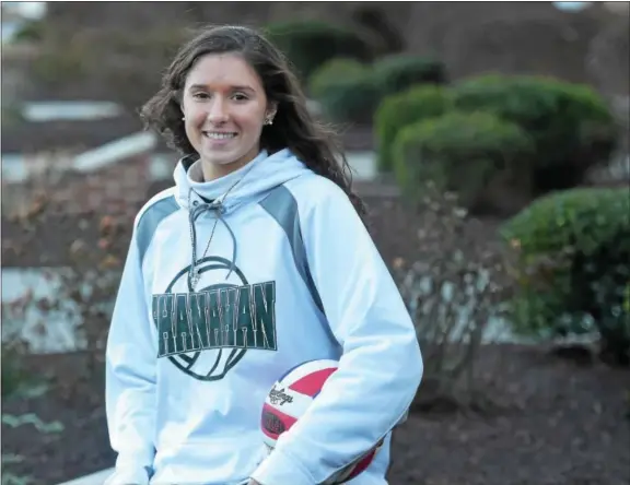  ?? PETE BANNAN — DIGITAL FIRST MEDIA ?? Bishop Shanahan’s Renee Shultz is the 2017 Daily Local News All-Area Girls Volleyball Player of the Year.