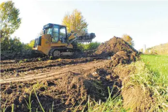  ?? FOTO: LEHMANN ?? Möglichst bald sollen in Deilingen wieder die Bagger für ein Baugebiet rollen.