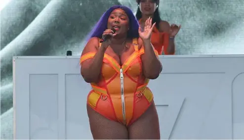  ?? ?? Lawyer for dancers suing Lizzo calls her quitting announceme­nt “a joke”