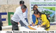  ?? ?? | Abog. Rossmary Silva, directora ejecutiva del FDM. |