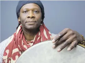  ??  ?? Free-jazz percussion­ist Hamid Drake is in Victoria on Friday for a performanc­e with Nanaimo-raised saxophonis­t Brodie West.