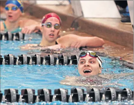  ?? THISWEEK NEWSPAPERS] [SHANE FLANIGAN/ ?? Upper Arlington’s Dakota Elliott, bottom, will try to repeat as state champion in the 200 individual medley. Where: Wednesday: Thursday: Friday: Saturday: Tickets: