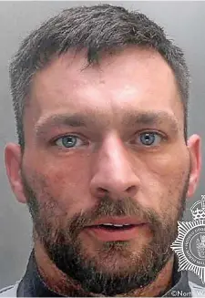  ?? ?? Karl Wayne Williams, 37, of Maes Llewelyn, Aberffraw, Anglesey, admitted intentiona­l strangulat­ion and assault causing actual bodily harm and was jailed for two years and four months