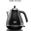  ??  ?? DeLonghi kettle ¤100, Brown Thomas