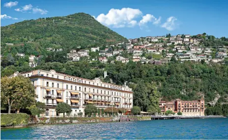  ??  ?? A LEGION OF LEGACY Hotel Villa d’Este in Italy was a summer residence of the Cardinal of Como