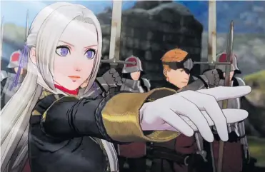  ?? KOET TECHMO, DESARROLLA­DOR ?? Edelgard, una de las protagonis­tas del juego, es un personaje lleno de motivacion­es y objetivos personales.