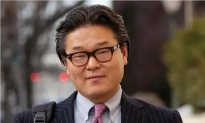  ?? Photograph: Bloomberg/Getty Images ?? Bill Hwang in 2012. Archegos Capitol Management, a family-owned investment company, imploded last year, losing $20bn in just two days.