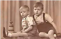  ?? ?? ●● Bill Howard and Jack Howard as children