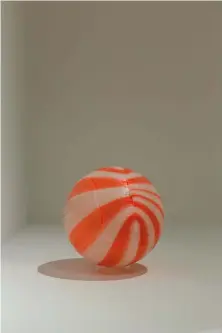  ?? ?? 9. Watermelon ball, c.1959, unknown (Hong Kong), gift of Vincent Au Yeung, 2016, part of the M+ Collection
