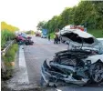  ?? Foto: Goetting ?? Ein Geisterfah­rer verursacht­e auf der A96 einen schweren Unfall.