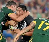  ??  ?? New Zealand coach David Kidwell, left, says he still doesn’t know why Jason Taumalolo, right, turned down the Kiwis.