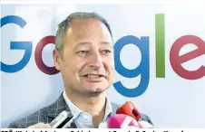  ??  ?? SPÖ-Klubchef Andreas Schieder sagt Google &amp; Co den Kampf an