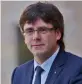  ??  ?? Carles Puigdemont