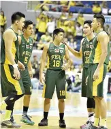  ??  ?? THE DEFENDING UAAP men’s seniors basketball champions Far Eastern University Tamaraws start their title defense on Sept. 7 against the De La Salle University Green Archers.