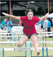  ?? ?? Nea Ferreira at the annual Rob Ferreira Interhouse. > Photo: Supplied/Rob Ferreira High School*