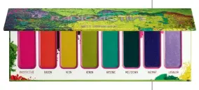  ??  ?? Palette de fards pigmentés pressés Radioactiv­e, de Melt Cosmetics (63 $; sephora.ca).