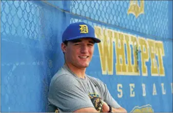  ?? PETE BANNAN — DIGITAL FIRST MEDIA ?? Downingtow­n West catcher Eric Grintz is the Daily Local News All-Area Baseball Player of the Year.