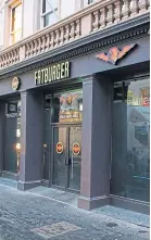  ??  ?? Fatburger on Reform Street has closed after less than a year.