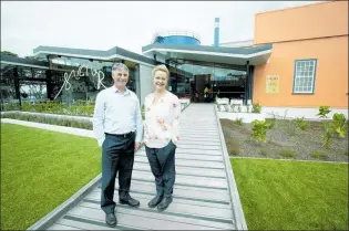  ??  ?? Bernard Duignan and Ginny Brocklehur­st are excited to show visitors what happens behind the scenes.