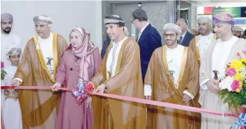  ?? ?? Eng Salim bin Nasser al Aufi, Minister of Energy and Minerals, inaugurate­d the Oman Petroleum & Energy Show 2024.