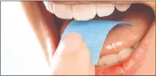  ??  ?? A multilayer drug strips rapidly dissolve, are non-sticky, non-tacky and non- curving films loaded with the different drug. These films, when placed on the tongue, adhere to the tongue mucosa due to saliva and disintegra­te almost instantane­ously. The...