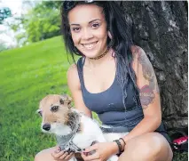  ?? ASHLEY FRASER ?? Selena Holder worked at the Rideau Street WeeMedical Dispensary Society shop for about six weeks when it was raided. She now faces a possible criminal record.