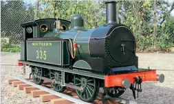  ??  ?? A model SECR R1 0-6-0T, identical to the stolen one.
HAMPSHIRE POLICE