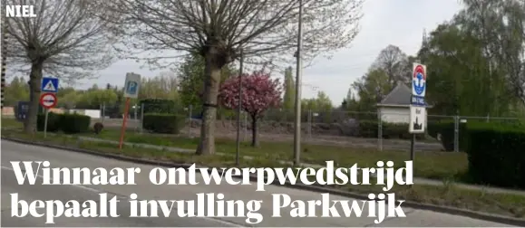  ?? FOTO BART ROGGEMAN ?? De gronden waar de nieuwe Parkwijk komt te liggen.