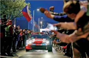  ?? ?? Kalle Rovanperä made a thrilling finish to the Croatia Rally, extending his FIA World Rally Drivers’ Championsh­ip lead to 29 points.