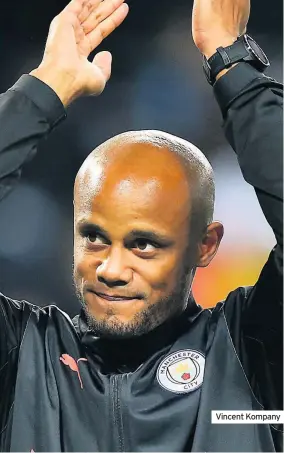  ??  ?? Vincent Kompany