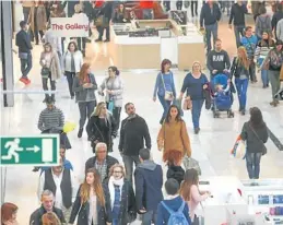  ?? EL PERIÓDICO ?? El consumo ha conseguido tirar también de la economía.