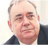  ??  ?? CHALLENGE Salmond