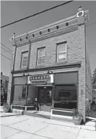  ?? GARY C. KLEIN/USA TODAY NETWORK-WISCONSIN ?? Arrosto Delicatess­en in Sheboygan is an Italian-style deli that serves hot pressed sandwiches on Ligurian-style focaccia.