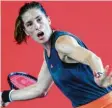  ?? Foto: dpa ?? Andrea Petkovic hat ihr erstes Match in Melbourne bestritten.