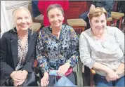 ?? ?? Jeanne Roche, Rosemary Doody and Aileen Dennehy, enjoying Bonanza Day recently at Mitchelsto­wn Golf Club.