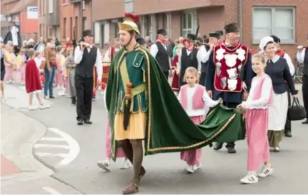  ?? FOTO STIJN MATTHÉ ?? De processie van Loenhout vindt elk jaar op de eerste zondag van mei plaats.