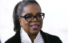  ?? DARRYL DYCK/THE ASSOCIATED PRESS FILE PHOTO ?? Oprah Winfrey has helped lead a dramatic recovery in Weight Watchers’ membership and share price since joining the firm’s board in 2015.