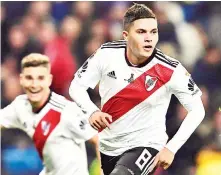  ?? AFP ?? Juan Fernando Quintero, jugador de River Plate.