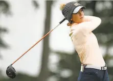  ?? Santiago Mejia / The Chronicle ?? Stanford’s Rachel Heck, this year’s NCAA champion, this week will be playing in an LPGA major for the fourth time.